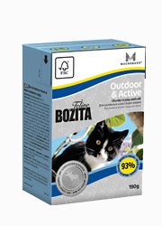 BOZITA OUTDOOR / ACTIVE MOKRA KARMA DLA KOTÓW AKTYWNYCH BOZITA OUTDOOR / ACTIVE MOKRA KARMA DLA KOTÓW AKTYWNYCH