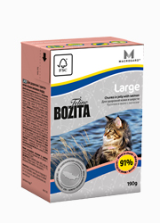 BOZITA FELINE LARGE MOKRA KARMA DLA KOTÓW DUŻYCH RAS BOZITA FELINE LARGE MOKRA KARMA DLA KOTÓW DUŻYCH RAS