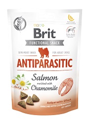 BRIT CARE FUNCTIONAL SNACK ANTIPARASITIC PRZYSMAKI DLA PSA przeciw pasożytom