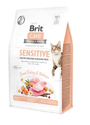 BRIT CARE CAT GRAIN FREE SENSITIVE HEALTHY DIGESTION / DELICATE TASTY KARMA DLA KOTA