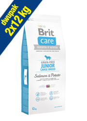 BRIT CARE GRAIN FREE JUNIOR LARGE SALMON & POTATO BRIT CARE GRAIN FREE JUNIOR LARGE SALMON & POTATO