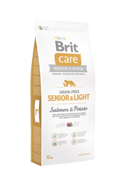 BRIT CARE GRAIN FREE SENIOR & LIGHT SALMON & POTATO BRIT CARE GRAIN FREE SENIOR & LIGHT SALMON & POTATO