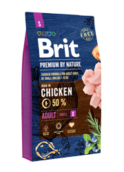 BRIT PREMIUM BY NATURE ADULT SMALL KARMA DLA PSA