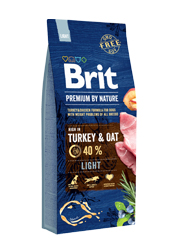 BRIT PREMIUM BY NATURE LIGHT NISKOKALORYCZNA KARMA DLA PSA