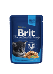 BRIT PREMIUM CAT KARMA DLA KOCIĄT - z kurczakiem