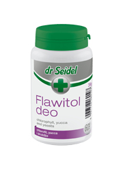 FLAWITOL DEO TABLETKI REGULUJĄCE TRAWIENIE U PSÓW I KOTÓW FLAWITOL DEO TABLETKI REGULUJĄCE TRAWIENIE U PSÓW I KOTÓW