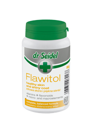 FLAWITOL WITAMINY DLA PSÓW Z PROBLEMAMI SKÓRNYMI FLAWITOL WITAMINY DLA PSÓW Z PROBLEMAMI SKÓRNYMI