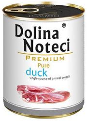 DOLINA NOTECI PREMIUM PURE BOGATA W KACZKĘ puszka dla psa