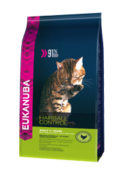 EUKANUBA CAT HAIRBALL CONTROL KARMA DLA KOTA dostępne do wyczerpania zapasów EUKANUBA CAT HAIRBALL CONTROL KARMA DLA KOTA dostępne do wyczerpania zapasów