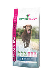 EUKANUBA NATURE PLUS ADULT LARGE KARMA DLA PSA - z łososiem EUKANUBA NATURE PLUS ADULT LARGE KARMA DLA PSA - z łososiem