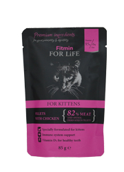 FITMIN CAT FOR LIFE KITTEN MOKRA KARMA DLA KOCIĄT FITMIN CAT FOR LIFE KITTEN MOKRA KARMA DLA KOCIĄT