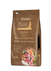 FITMIN DOG PURITY RICE PUPPY LAMB SALMON KARMA DLA SZCZENIAKA FITMIN DOG PURITY RICE PUPPY LAMB SALMON KARMA DLA SZCZENIAKA