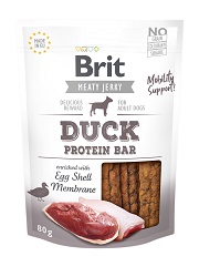 BRIT JERKY SNACK DUCK PROTEIN BAR PRZYSMAKI DLA PSA