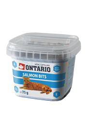 ONTARIO SNACK SALMON OMEGA BITS PRZYSMAK DLA KOTA