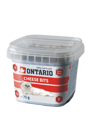 ONTARIO SNACK CHEESE POULTRY TAURIN BITS PRZYSMAK DLA KOTÓW