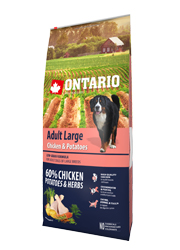 ONTARIO ADULT LARGE CHICKEN and POTATO KARMA DLA PSÓW RAS DUŻYCH