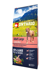 ONTARIO ADULT LARGE LAMB and RICE KARMA DLA PSÓW RAS DUŻYCH