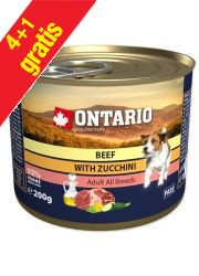 ONTARIO MINI KARMA DLA PSA - WOŁOWINA Z CUKINIĄ