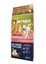 ONTARIO SENIOR LARGE CHICKEN and POTATO KARMA DLA PSÓW RAS DUŻYCH