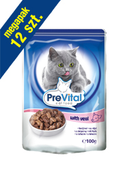 PREVITAL Z CIELĘCINĄ W SOSIE PREVITAL Z CIELĘCINĄ W SOSIE