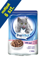 PREVITAL Z CIELĘCINĄ W SOSIE PREVITAL Z CIELĘCINĄ W SOSIE