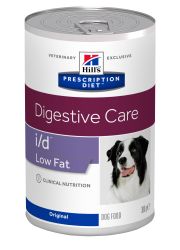 HILLS PRESCRIPTION DIET CANINE I/D LOW FAT MOKRA KARMA DLA PSA