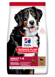 HILLS SCIENCE PLAN CANINE ADULT LARGE SUCHA KARMA DLA PSA z jagnięciną i ryżem