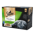 SHEBA SELECT SLICES DLA KOTA - wybór dań w sosie
