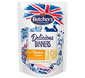 BUTCHERS CLASSIC DELICIOUS DINNERS KARMA DLA KOTA - z kurczakiem i wątróbką