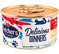 BUTCHERS CLASSIC DELICIOUS DINNERS KARMA DLA KOTA - z wołowiną i wątróbką