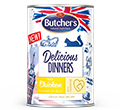 BUTCHERS DELICIOUS DINNERS KAWAŁKI Z KURCZAKIEM W GALARETCE KARMA DLA KOTA