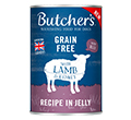 BUTCHERS ORIGINAL KAWAŁKI JAGNIĘCINY W GALARETCE KARMA DLA PSA