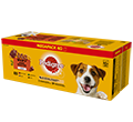 PEDIGREE SASZETKI Z MOKRĄ KARMĄ DLA PSA - zestaw