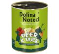 DOLINA NOTECI SUPERFOOD JELEŃ I KACZKA puszka dla psa