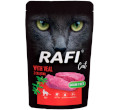 RAFI CAT MOKRA KARMA Z CIELĘCINĄ saszetka dla kota