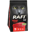 RAFI CAT SUCHA KARMA Z WOŁOWINĄ dla kota