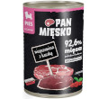 PAN MIĘSKO MOKRA KARMA DLA SZCZENIĄT wieprzowina z kaczką