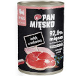 PAN MIĘSKO MOKRA KARMA DLA SZCZENIĄT indyk z wołowiną