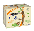 CAT CHOW MOKRA KARMA DLA KOTA - MULTIPACK z kurczakiem i cukinią