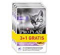 PRO PLAN CAT NUTRISAVOUR JUNIOR 3+1 gratis