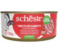 SCHESIR CAT MOKRA KARMA DLA KOTA tuńczyk w krewetkami i ryżem w galaretce