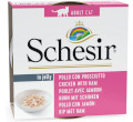 SCHESIR CAT MOKRA KARMA DLA KOTA filety z kurczaka z szynką w galaretce SCHESIR CAT MOKRA KARMA DLA KOTA filety z kurczaka z szynką w galaretce