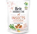 BRIT CARE CRUNCHY CRACKER INSECT / SALMON PRZYSMAK DLA PSA