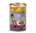 NUTRILOVE PREMIUM MOKRA KARMA DLA KOTA - z kurczakiem w galaretce