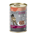 NUTRILOVE PREMIUM PASZTET DLA KOTA - z kaczki