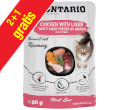 ONTARIO HERB LINE KARMA DLA KOCIĄT z kurczakiem, watróbką, batatami, ryżem i rozmarynem