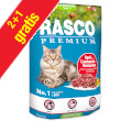 RASCO PREMIUM CAT STERILISED KARMA DLA KOTA - z wołowiną żurawiną i nasturcją