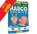 RASCO PREMIUM STERILISED KARMA DLA KOTA - łosoś i spirulina fileciki w sosie