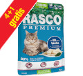 RASCO PREMIUM STERILISED KARMA DLA KOTA - dorsz i spirulina fileciki w sosie