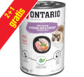 ONTARIO PATE MOKRA KARMA DLA KOTA - kurczak i indyk z rokitnikiem